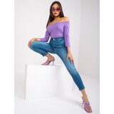 BASIC Feel Good Blouse-RV-BZ-4692.11-purple | Shoptok.si