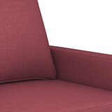  4-dijelni set sofa s jastucima crvena boja vina od tkanine | shoptok.hr
