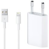  Polnilec za telefone Apple iPhone s kablom Lightning, originalni, 5W, 1A | Shoptok.si