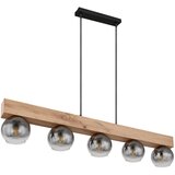 Globo Visilica Moitas (40 W, D x Š x V: 1.150 x 150 x 1.200 mm, Broj žarulja: 5 Kom., Crna, E27) | shoptok.hr