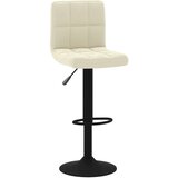 vidaXL Barski stolček krem žamet, (20968135) | Shoptok.si