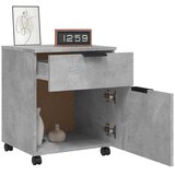  Mobilni ormarić za spise sivi 45 x 38 x 54 cm konstruirano drvo | Eponuda.ba