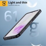 ShellBox Vodootporna IP68 360° maska za Samsung Galaxy A35 5G – Crna | shoptok.hr