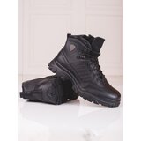 SHELOVET Black winter boots for men | Shoptok.si