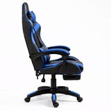  Gaming stolica sa osloncem za noge LE TOY - plava | shoptok.hr