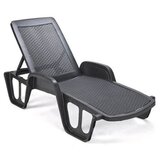  Proizvod sa nedostatkom - OUTLET - Baštenska ležaljka plastična sklopiva Pool Antracite ( 037989 ) Cene