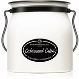 Milkhouse Candle Co. Creamery Cedarwood Cabin mirisna svijeća Butter Jar 454 g