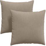  Jastučići za sofu 2 pcs Sivo-smeđa 80 x 80 cm tkanina | Eponuda.com