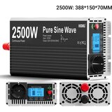 HOULI Čisti sinusni inverter, LCD zaslon, daljinski upravljalnik, 2500W, 24V, 220-230V 50hz, (5000159096) | Shoptok.si