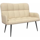 SOFA za dvije osobe Krem 115 x 61 x 87 cm Tkanina | shoptok.hr