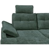 Livetastic SEDEŽNA GARNITURA, tkanina temno zelena | Shoptok.si