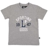 Leone 1947 Majice s kratkimi rokavi Boy T-Shirt Short Sleeves College Siva | Shoptok.si