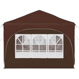  Zložljivi šotor za zabave 575 x 288 x 245 cm Rjava, (5000248604) | Shoptok.si
