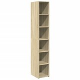  Visoka komoda boje hrasta 30x41x185 cm od konstruiranog drva | shoptok.hr