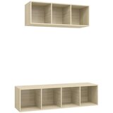  2-dijelni set TV ormarića boja hrasta sonome konstruirano drvo Smeđa | Shoptok.si