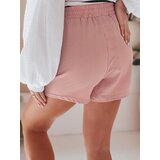 DStreet Spodenki damskie materiałowe SUMMER TRIP różowe | Shoptok.si