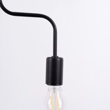 Sollux Lighting SL.1446 - Plafonski luster VECTOR 4xE27/15W/230V crna | Eponuda.com