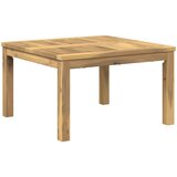  Stolić za kavu Bijela 60 x 60,5 x 36 cm Čvrsto drvo akacije | shoptok.hr