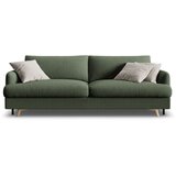 Micadoni Zelena raztegljiva/s prostorom za shranjevanje sedežna garnitura 233 cm Naomi – | Shoptok.si