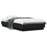  Okvir kreveta s LED svjetlima crni 75 x 190 cm | shoptok.hr