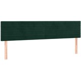  box spring s madracem tamnozeleni 120x190 cm baršunasti | shoptok.hr