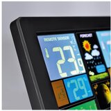 solight TE81 - Meteorološka stanica sa LCD ekranom, USB punjenje, crna | Eponuda.com