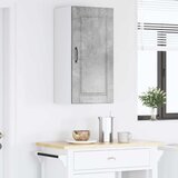  Ormar za Zid Betonski sivi 40 x 31 x 80 cm Konstruirano drvo | shoptok.hr