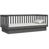  Dnevni ležaj sivi 80 x 200 cm od masivne borovine | shoptok.hr