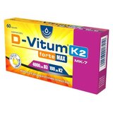 Oleofarm Vitamin D3 4000 IE in K2 MK-7 D-Vitum Forte Max (60 kapsul) Cene