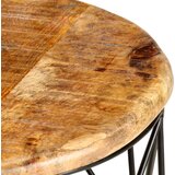  Klubske mizice 2 kosa trden mangov les, (20714429) | Shoptok.si