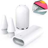 Venisymlis Magnetno ohišje za pisalo, polnilni adapter in konice, komplet nadomestnih dodatkov za Apple Pencil 1. generacije, (22059786) | Shoptok.si