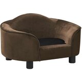 SOFA za pse smeđa 67 x 47 x 36 cm plišana | shoptok.hr