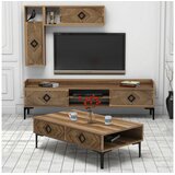 Hanah home Set TV komoda i klub stolić, orah | Eponuda.ba