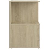 Noćni ormarić boja hrasta sonome 35x35x55 cm konstruirano drvo | shoptok.hr