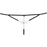 Cottelli - Minimalno žensko spodnje perilo s kamni (črno) - M/L | Shoptok.si