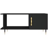  Stolić za kavu crni 90x50x40 cm od konstruiranog drva | shoptok.hr