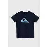 Quiksilver Otroška bombažna kratka majica COMPLOGOYTH mornarsko modra barva