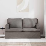 SOFA Sivo-smeđa 144 x 80 x 85 cm tkanina | shoptok.hr