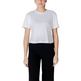 Guess Majice s kratkimi rokavi PRIMULA RHINESTONES BOXY TEE V5GI00 I3Z14 Bela | Shoptok.si