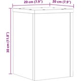  Stalci za biljke 2 kom 20x20x30 cm konstruirano drvo | shoptok.hr