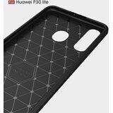 Techsuit Carbon Silicone maska za Huawei P30 lite / P30 lite New Edition – crna | shoptok.hr