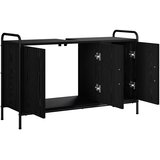 Kupaonski ormar Crni hrast 95 x 34 x 61 cm Konstruirano drvo | shoptok.hr