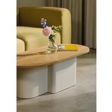 noo.ma Bež stolić za kavu s pločom stola u dekoru hrasta 50x115 cm Looi – | shoptok.hr