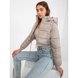 Honey Winter Jacket-NM-KR-D2-3869.13P-dark beige | Shoptok.si