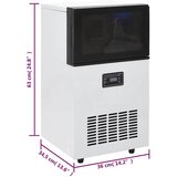  Ledomat crni 45 kg / 24 h | shoptok.hr