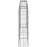 Lučne gabionske košare 4 kom 400x50x180/200cm pocinčano željezo | Eponuda.com