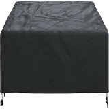 vidaXL Pokrov za vrtn stol Črna 90 x 90 x 50 / 75 cm 420D tkanina | Shoptok.si