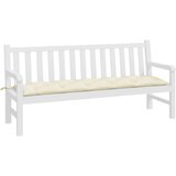  Jastuk za vrtnu klupu krem 180 x 50 x 7 cm od tkanine Oxford | Eponuda.com