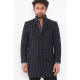 Dewberry PLT8370 MEN'S COAT-PATTERNED NAVY BLUE | Shoptok.si