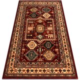 RugsX Preproge Preproga volna KASHQAI 4306 300 orientalski, okvir 120x170 cm Rdeča | Shoptok.si